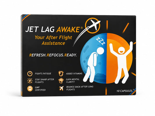Jet Lag Awake - 10 Capsules