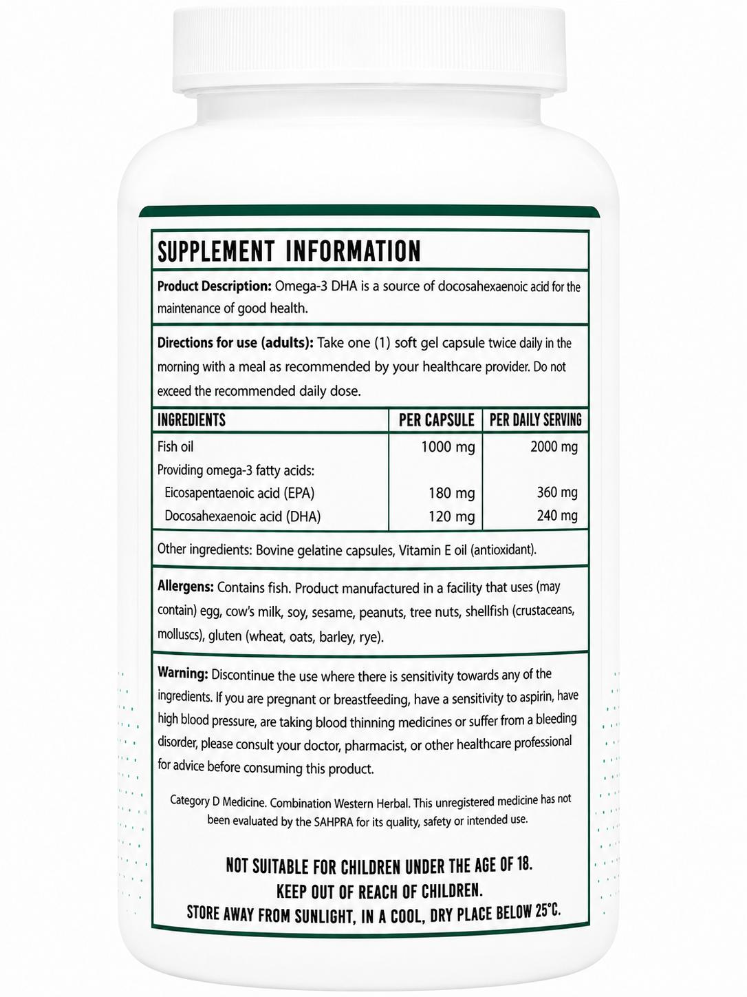 Omega 3 Essential - 60 Capsules