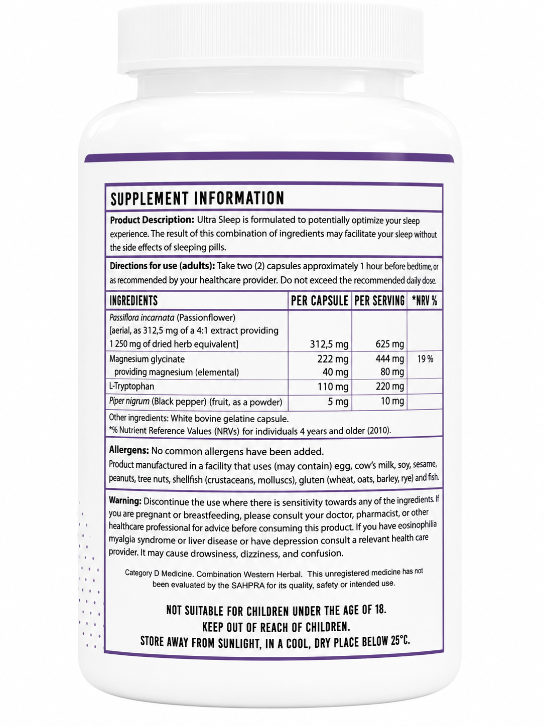 Sleep Support - 60 Capsules