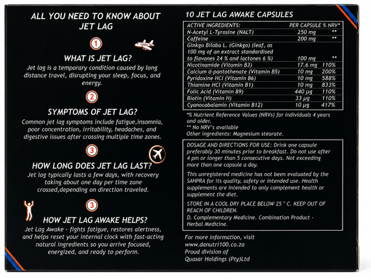 Jet Lag Awake - 10 Capsules